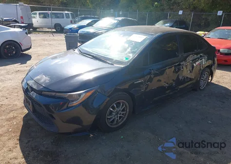 2020 Toyota Corolla Hybrid Le из США, поврежденный, VIN JTDEBRBEXLJ025550